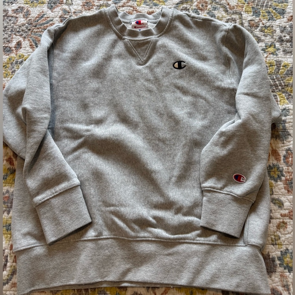 Champion Gray Crewneck Sweatshirt